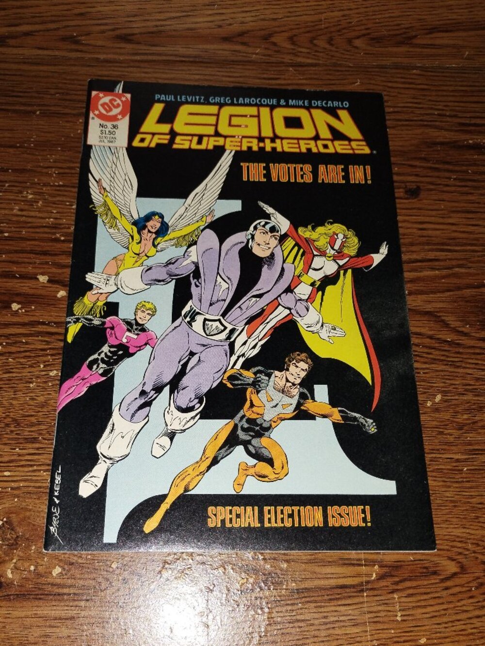 Legion of Super-Heroes #36 (DC Comics, 1987)
